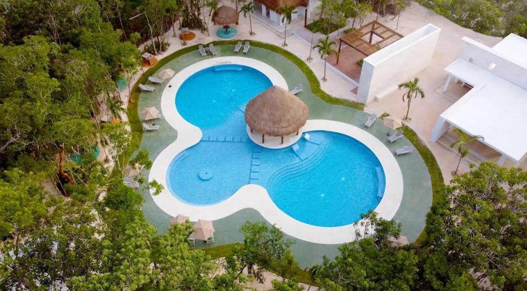 פוארטו מורלוס 2-Bedroom Condo By The Jungle W/ Swimming Pool מראה חיצוני תמונה